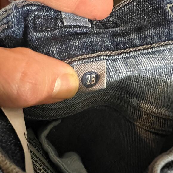 Citizens Of Humanity Jeans Womens 26 Rocket High Rise Crop Skinny Distressed COH - Picture 9 of 12